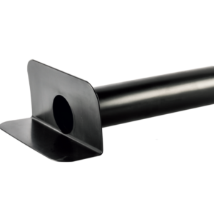 90 Deg Angle Round Black 110D